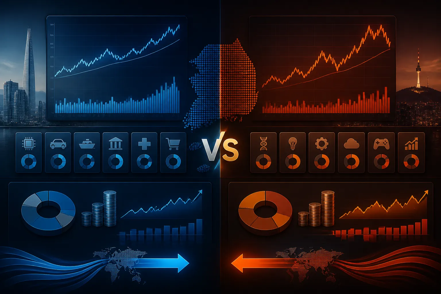 코스피 vs 코스닥 — 두 시장의 구조와 종목 성격 차이